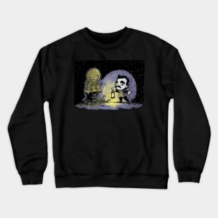 Lil Poe vs Cthulu Crewneck Sweatshirt